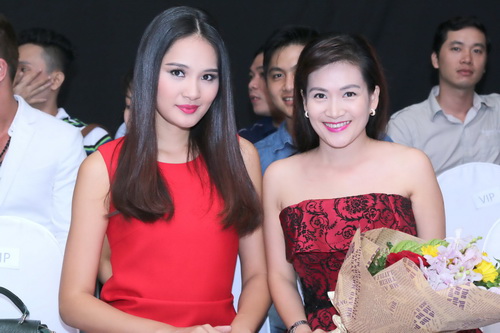 Vợ Bình Minh đẹp mặn mà bên hoa hậu Hương Giang - 6