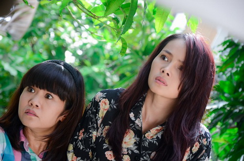 Á hậu Diễm Châu đóng vai quot;lỡ có bầu với đại giaquot; trong phim mới - 5