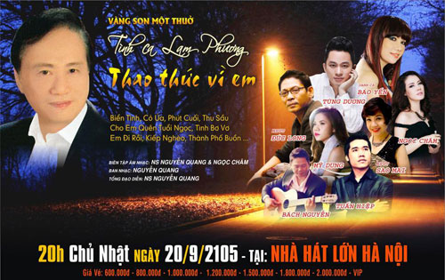 Bảo Yến quot;tái xuấtquot; sau 10 năm vì đêm nhạc Lam Phương - 1