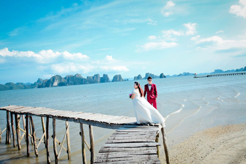 Ngắm ảnh cưới của cặp đôi hơn nhau 30kg - 11