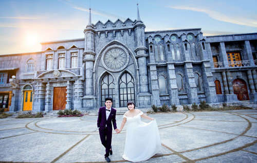 Ngắm ảnh cưới của cặp đôi hơn nhau 30kg - 12