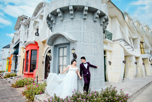 Ngắm ảnh cưới của cặp đôi hơn nhau 30kg - 4