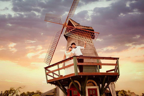 Ngắm ảnh cưới của cặp đôi hơn nhau 30kg - 6