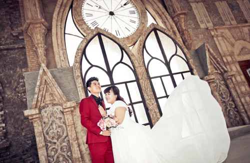 Ngắm ảnh cưới của cặp đôi hơn nhau 30kg - 8