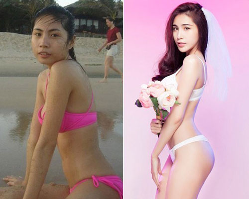 Nhan sắc Elly Trần, Thuỷ Top thời chưa nổi tiếng - 12