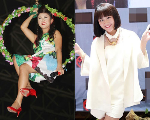 Nhan sắc Elly Trần, Thuỷ Top thời chưa nổi tiếng - 15