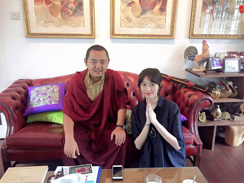 Thu Thảo diện kiến Nhiếp chính vương Gyalwa Dokhampa - 1