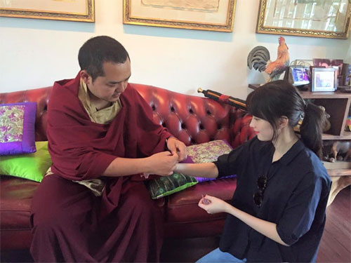 Thu Thảo diện kiến Nhiếp chính vương Gyalwa Dokhampa - 2