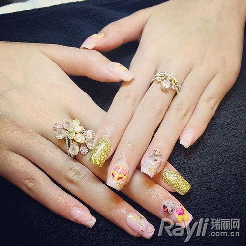 1001 mẫu nail dành cho nàng #039;mê#039; Thuỷ thủ Mặt Trăng - 12