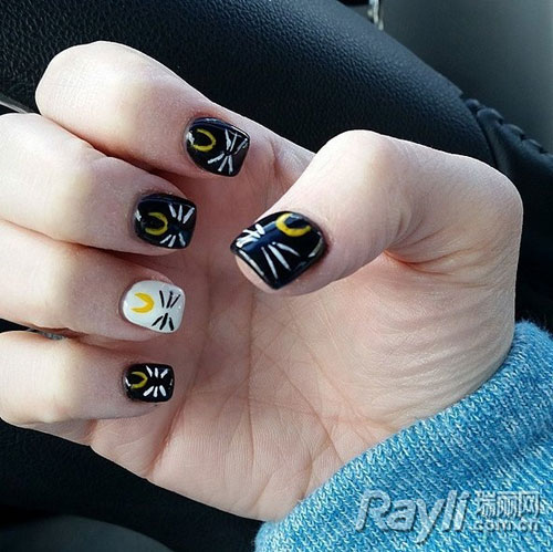 1001 mẫu nail dành cho nàng #039;mê#039; Thuỷ thủ Mặt Trăng - 14