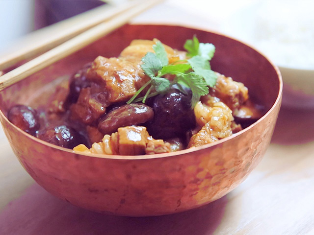 Thịt ba chỉ om nấm cho bữa cơm thêm đậm đà - 8