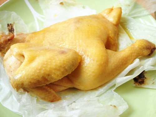 Gà nướng muối vừa ngon lại dễ làm - 8