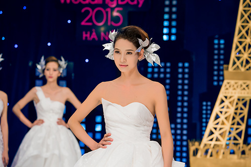 Á hậu Hoàng Anh, Hà Lade làm cô dâu xinh đẹp - 11