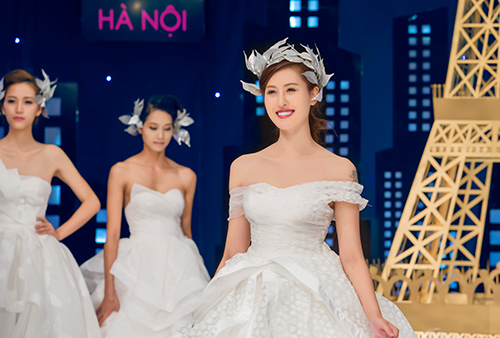 Á hậu Hoàng Anh, Hà Lade làm cô dâu xinh đẹp - 9