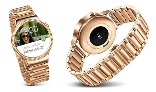 Huawei để lộ smartwatch mạ vàng quot;siêu cao cấpquot;, dùng được với iOS - 1