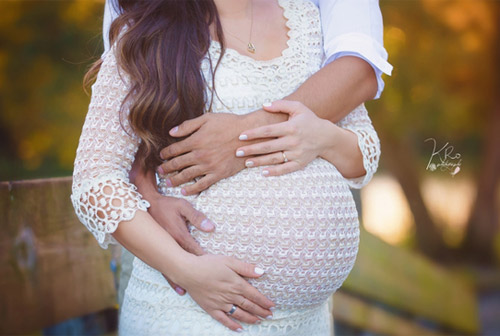 Bộ ảnh bầu đẹp mê mẩn dưới ánh hoàng hôn - 2