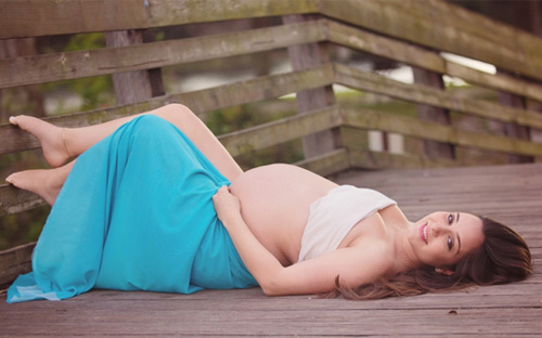 Bộ ảnh bầu đẹp mê mẩn dưới ánh hoàng hôn - 6