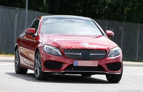 Lộ ảnh nóng Mercedes-Benz C-Class Coupe 2017 - 3