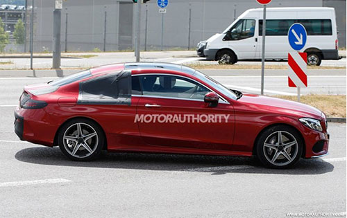 Lộ ảnh nóng Mercedes-Benz C-Class Coupe 2017 - 6