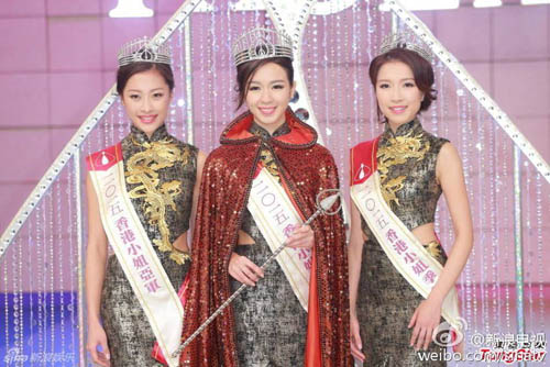 Nhan sắc dễ thương của Tân Hoa hậu Hồng Kông 2015 - 2