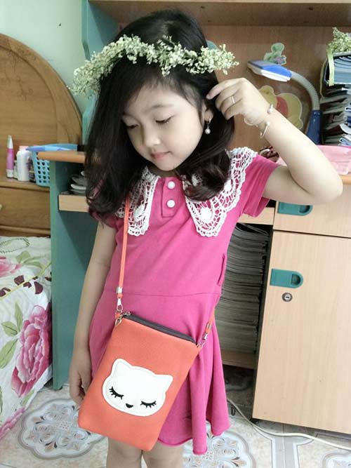 Bé gái 5 tuổi được khen quot;xinh hơnquot; HH Kỳ Duyên - 6