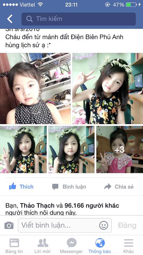 Bé gái 5 tuổi được khen quot;xinh hơnquot; HH Kỳ Duyên - 1