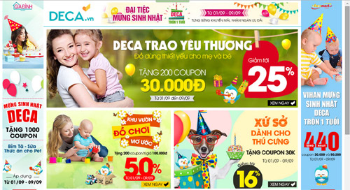 Thả ga mua sắm cùng “Đại tiệc sinh nhật khuyến mãi 50%” mừng Deca 1 tuổi - 8