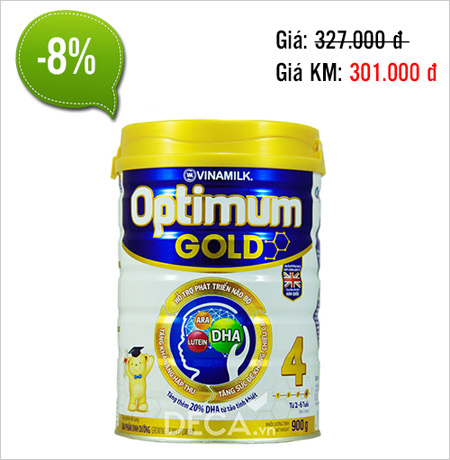 Top sữa bán chạy nhất trên Deca tháng 8 - 6