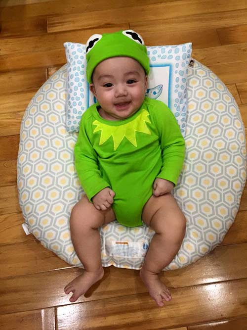 quot;Ngẩn ngơquot; vì vẻ đáng yêu của con trai Ngọc Thạch - 4