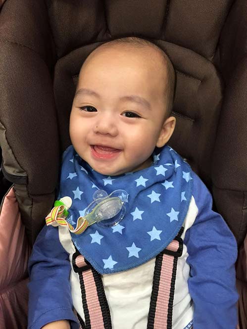 quot;Ngẩn ngơquot; vì vẻ đáng yêu của con trai Ngọc Thạch - 5