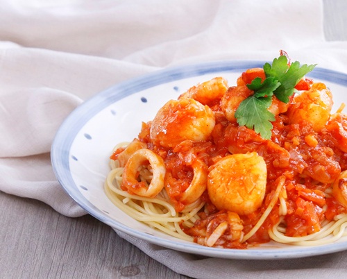 Mì Ý sốt hải sản hấp dẫn cả nhà - 9
