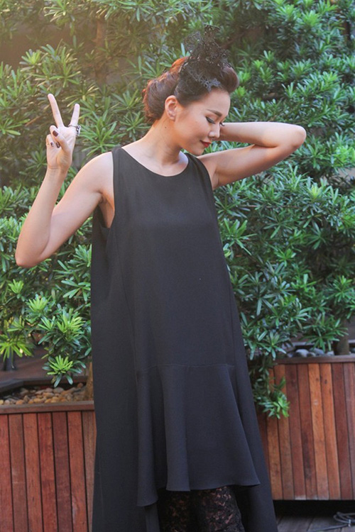 Những bộ đồ muốn ngắm mãi của Thanh Hằng tại VNTM 2015 - 1