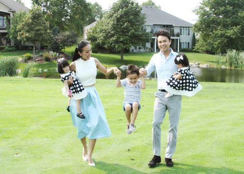 Huyền Ny bất ngờ tiết lộ đã có chồng và 3 con tại Mỹ - 1