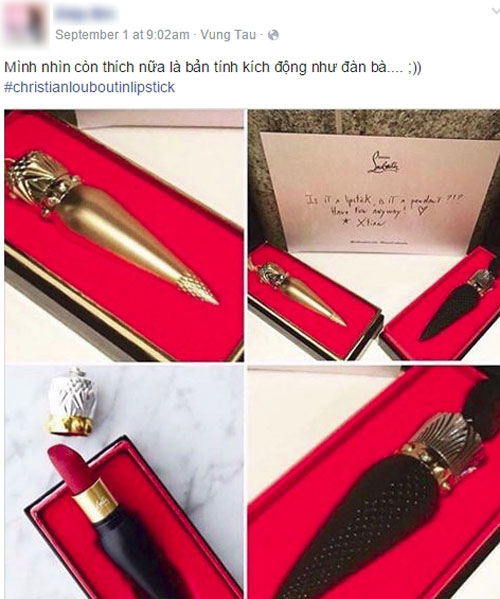 Chị em Việt quot;mất ăn mất ngủ#039; vì thỏi son Christian Louboutin - 14