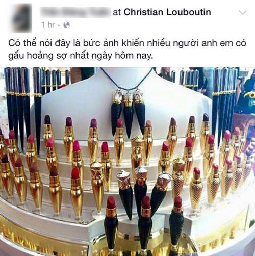 Chị em Việt quot;mất ăn mất ngủ#039; vì thỏi son Christian Louboutin - 13
