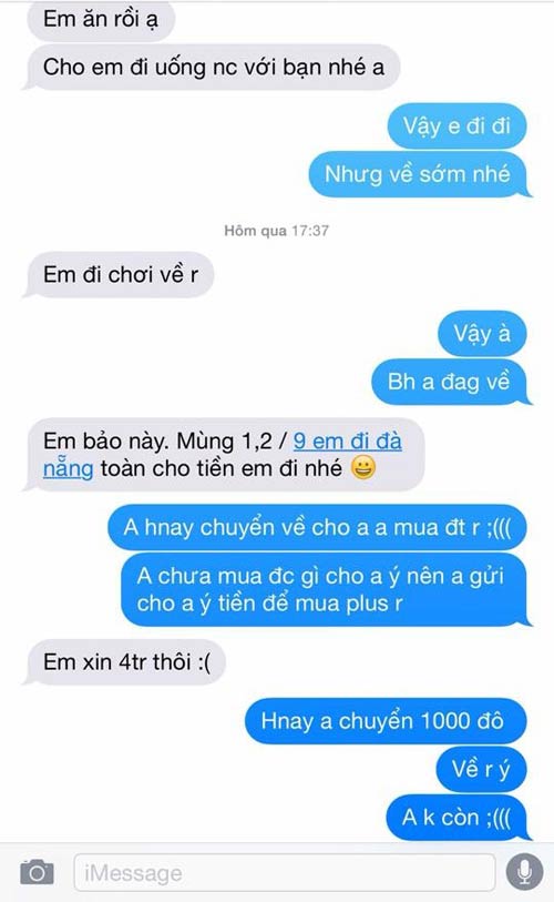Xôn xao câu chuyện cô nàng quot;đào mỏquot; người yêu trắng trợn - 13