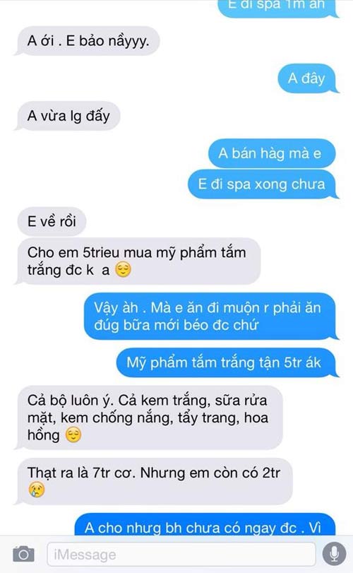 Xôn xao câu chuyện cô nàng quot;đào mỏquot; người yêu trắng trợn - 2