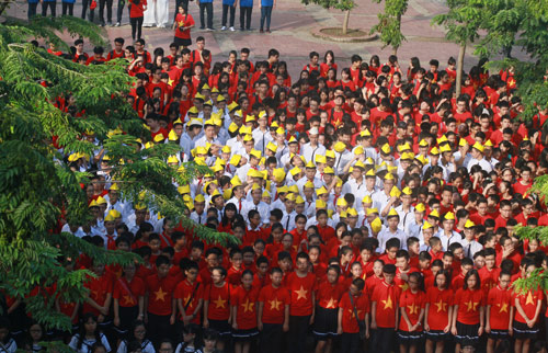 Lời dặn xúc động của thầy Văn Như Cương trong lễ khai giảng - 3