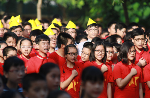 Lời dặn xúc động của thầy Văn Như Cương trong lễ khai giảng - 5