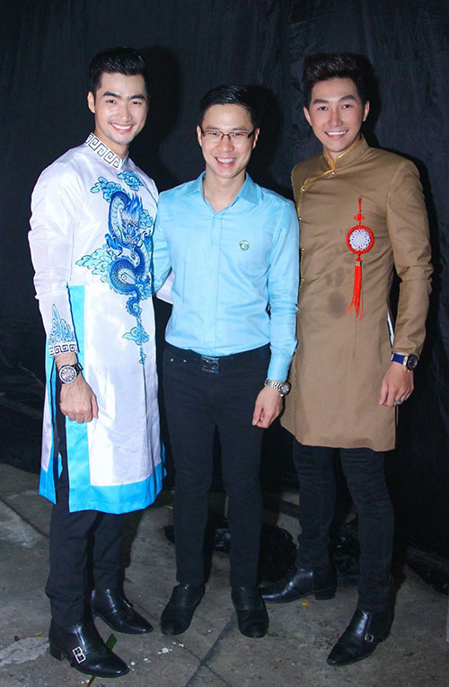 MC Anh Quân hội ngộ siêu mẫu Đàm Thanh - 2