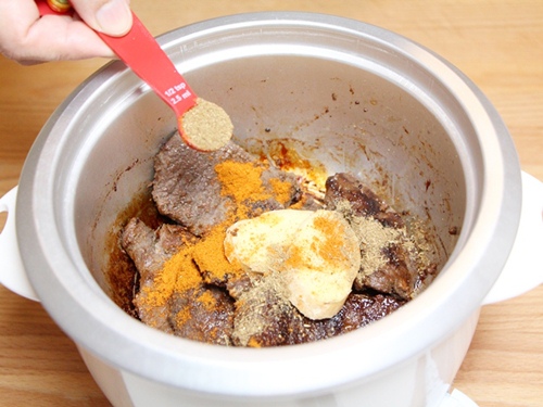 Cách làm thịt bò khô bằng nồi cơm điện siêu ngon - 4