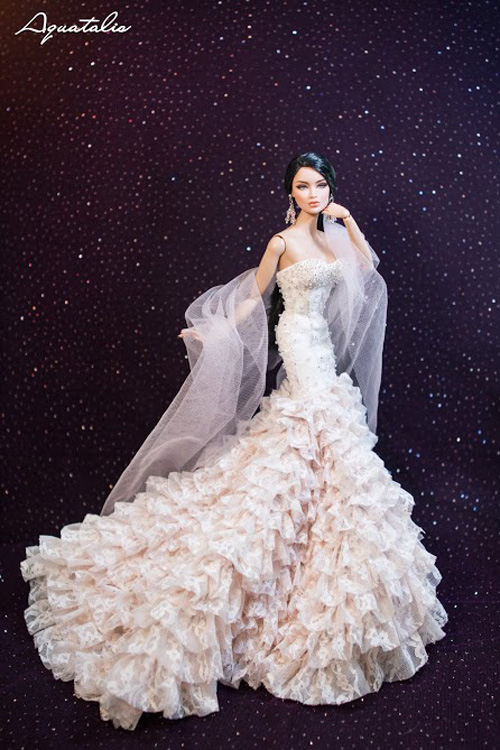 Diy dolls Dress Wedding design💖DIY BARBIE QUEEN DRESS on Mannequin Easy -  YouTube
