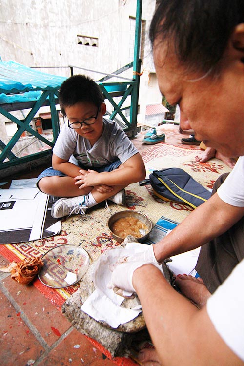 Gặp người làm mặt nạ bồi giữa lòng phố cổ - 14