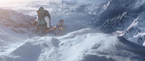 Quá trình ghi hình đầy mạo hiểm của quot;Everestquot; trên núi tuyết - 8