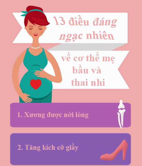 13 điều đáng ngạc nhiên về mẹ bầu và thai nhi - 1