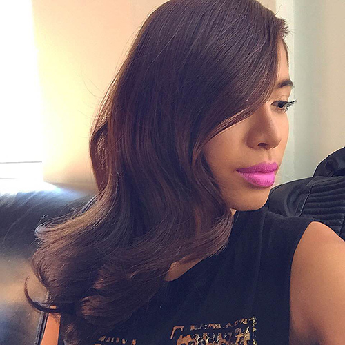 Paris Hilton xem show thời trang Minh Tú diễn ở New York - 1