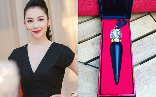 Sao Việt #039;đứng ngồi không yên#039; với thỏi son Louboutin - 5