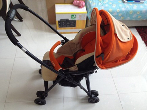 Trải nghiệm sử dụng xe đẩy Combi Well Comfort của bà mẹ trẻ - 4