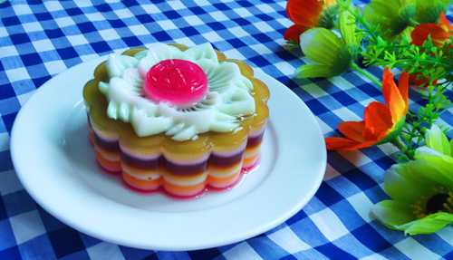 Bánh Trung thu rau câu ngũ sắc đẹp mê ly - 11