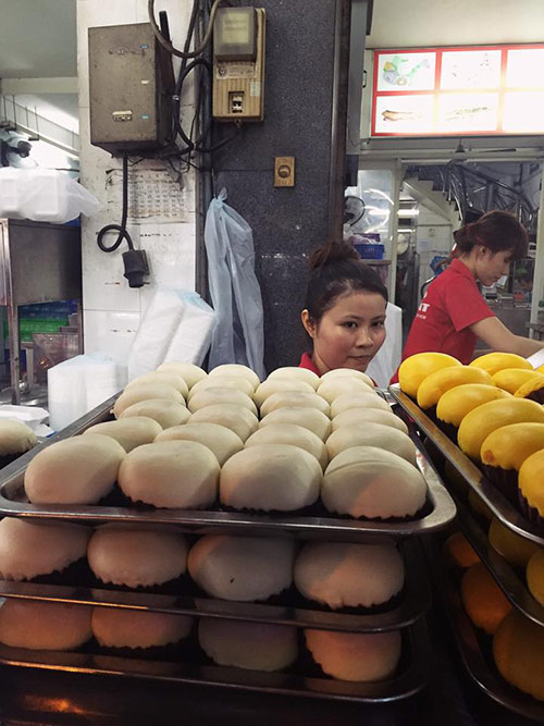 Đi ăn bánh bao kim sa ở khu người Hoa, Quận 5 - 8